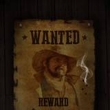 miniature Affiche de saloon “wanted”