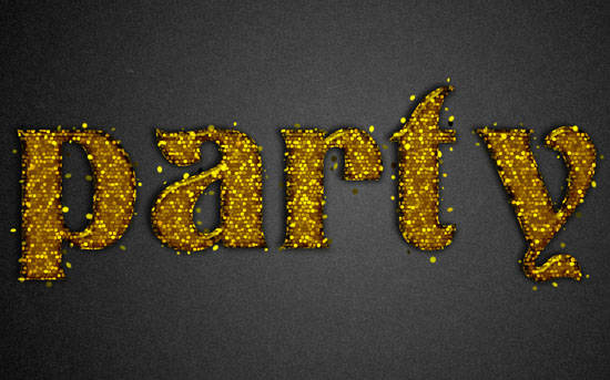 Typographie Party
