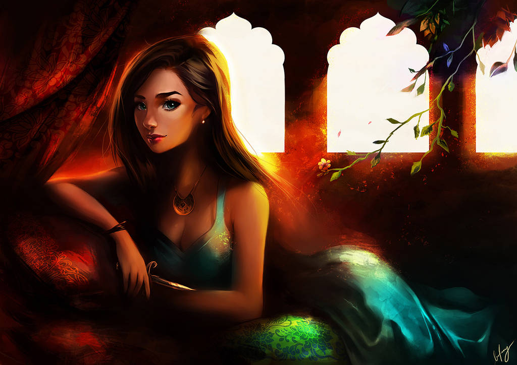 Princesse orientale | Photoshop Tuto