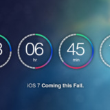 miniature Compte à rebours iOS7