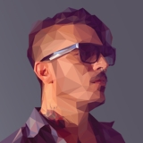 miniature Portrait low-poly avec Photoshop et Illustrator