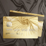 miniature Carte bancaire gold