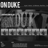 miniature Webdesign Iron Duke