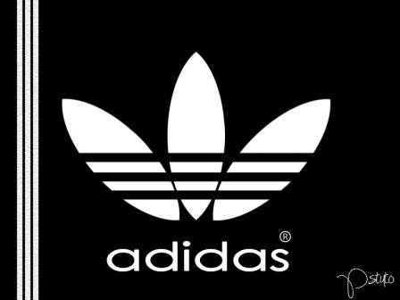 adidas logo fleur