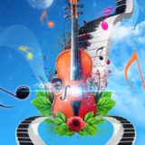 miniature Abstrait musical
