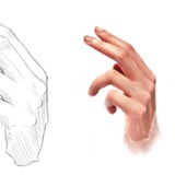 miniature Dessiner une main